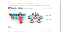 Desktop Screenshot of imusocialmedia.com